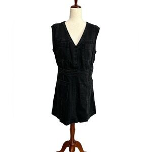 Madewell Denim Cap-Sleeve Mini Dress in Tarrybrook Wash